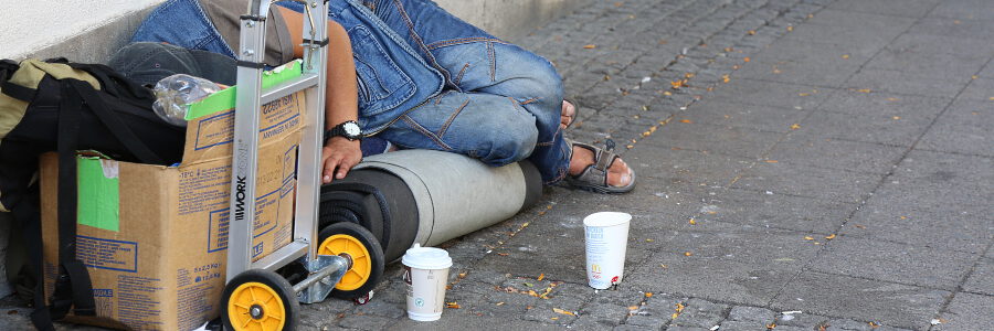 Obdachlos. Foto: Apollo22, Pixabay.
