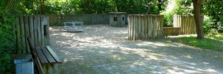 Spielplatz Osterkamp vor der Umgestaltung. Foto: Hansestadt Lüneburg