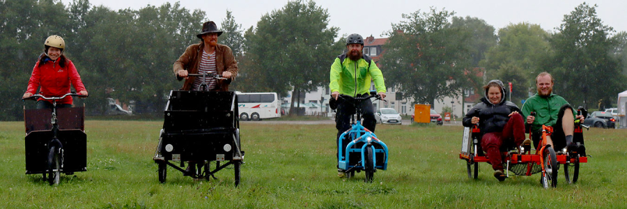 Initiative "Lastenräder für Lüneburg". Foto: Malte Hübner.