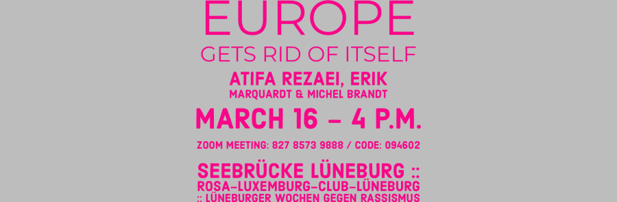 Seebrücke - Online-Diskussion am 16.03.2022.