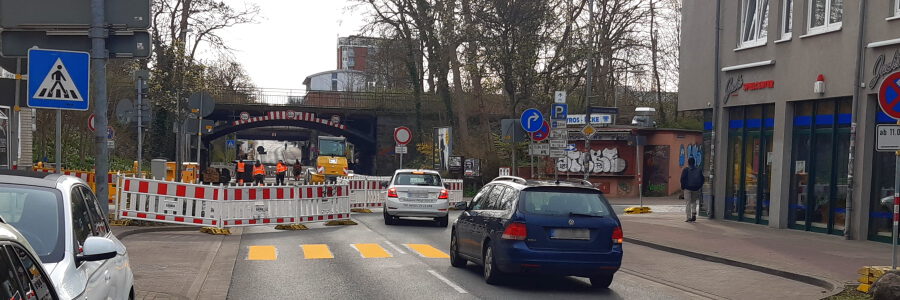 Bausstelle Lünertorstraße. Foto: Lüne-Blog.