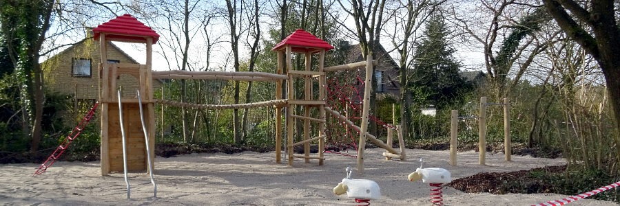 Spielplatz Klosterkamp. Foto: Hansestadt Lüneburg.