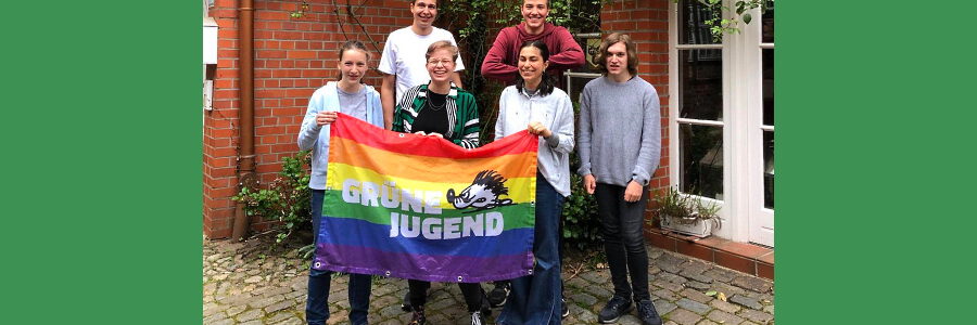 Vorstand Grüne Jugend Lüneburg. Foto: Grüne Jugend Lüneburg