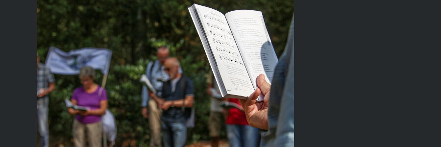Gottesdienst - Gesang. Foto: DoroT Schenk , Pixabay.