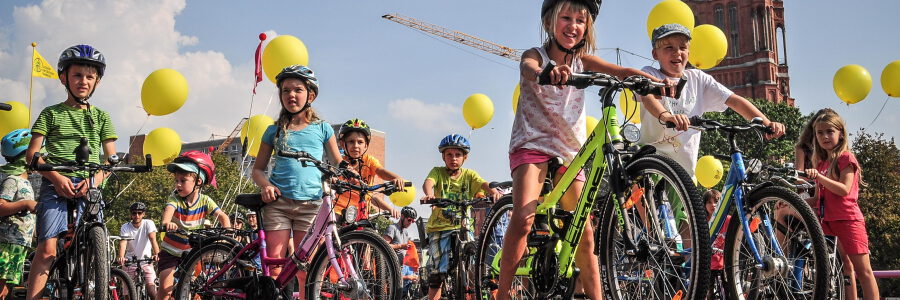 Mehr Platz, Freiräume und Spaß am Fahrradfahren / Foto: Volksentscheid Fahrrad/Norbert Michalke
