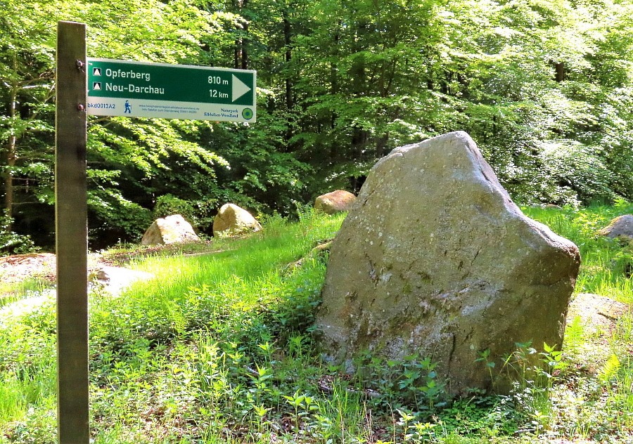 Steinzeitliche Spuren in der Natur. Foto: Petra Pettmann M.A. 