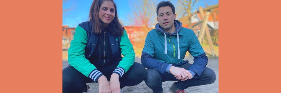 Das Lüneburger Duo Viktoria Wilke und Vasco Selm. Foto: ViVa.
