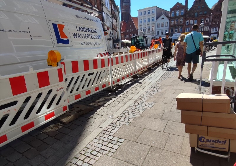 Baustelle am Berge, 23.06.2022. Foto: C.S.