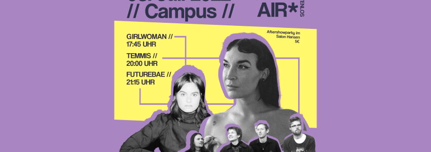 Campus Open Air. Grafik: AStA Lüneburg.