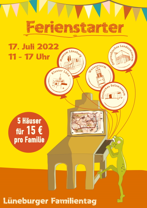 Familientag der Lüneburger Museen am 17. Juli 2022.