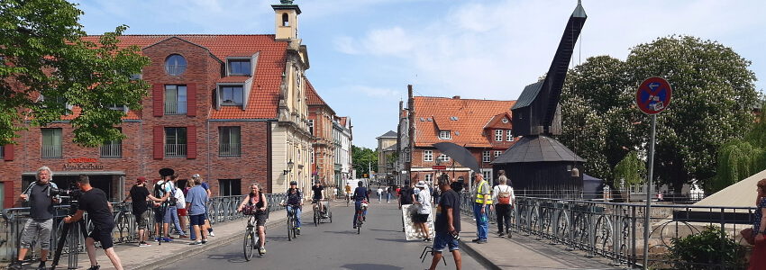 Alter Kran, Wasserviertel Lüneburg. Foto: Lüne-Blog.