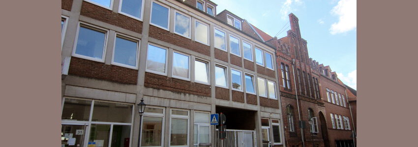 Sozialhilfe in der Straße Neue Sülze. Foto: Lüne-Blog.