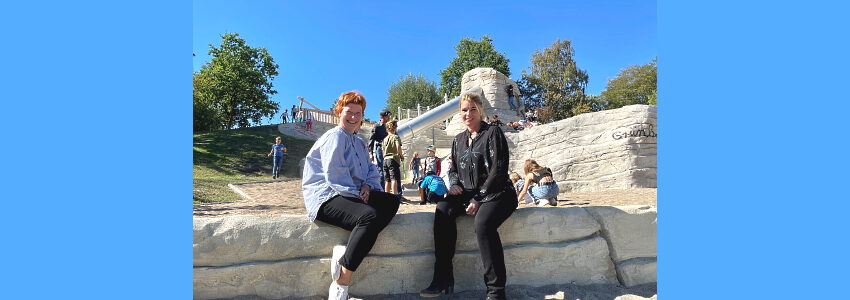 Claudia Kalisch und Uta Hesebeck. Foto: Hansestadt Lüneburg.