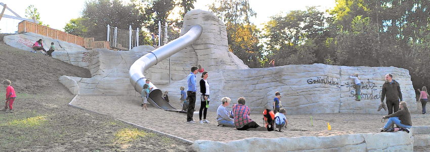 Spielplatz am Kreideberg. Foto: Astrid Völzke.