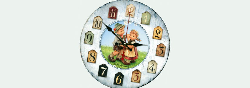 Uhr mit Kindern. Foto: Gerhard Janson, Pixabay.