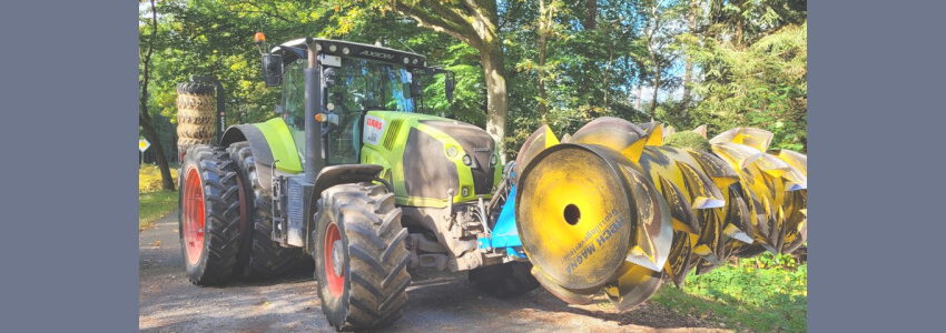 Kontrolle des landwirtschaftlichen Verkehrs in Rotenburg/Wümme. Foto: Polizeidirektion Lüneburg.