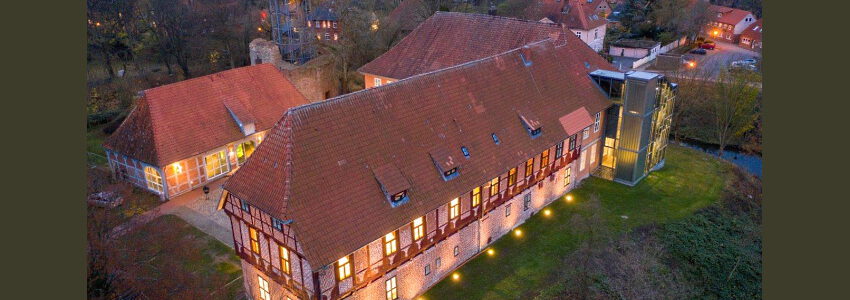 Bleckeder Schloss-Weihnacht. Foto: Biosphaerium, Andreas Tamme.