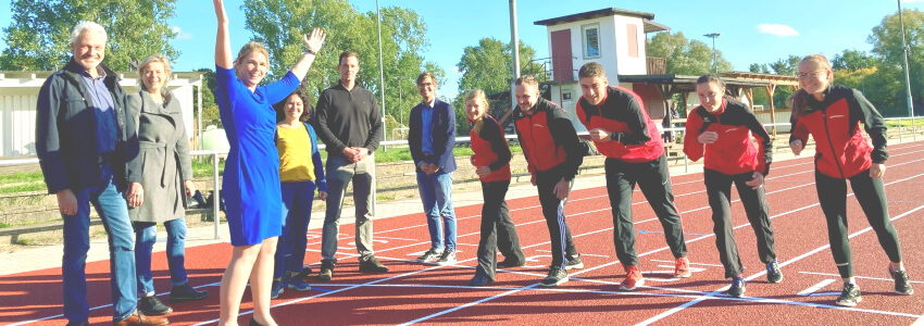 Neuer Sportplatz Kaltenmoor. Foto: Hansestadt Lüneburg.