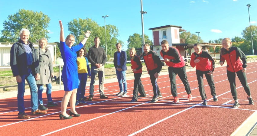 Neuer Sportplatz Kaltenmoor. Foto: Hansestadt Lüneburg.