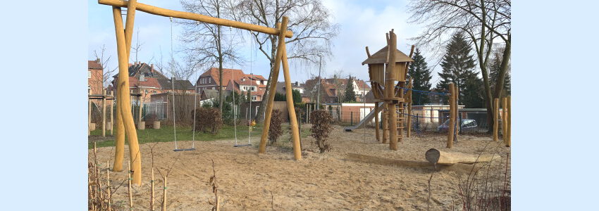 Foto: Spielplatz am Venusberg. Foto: Hansestadt Lüneburg.