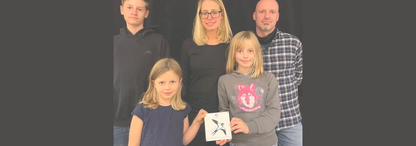 Schwalbenaktion: Familie Rohde. Foto: Landkreis Lüneburg.