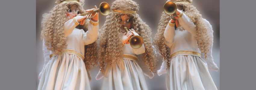 Weihnachten: Musizierende Engel. Foto: Gerd, Pixabay.