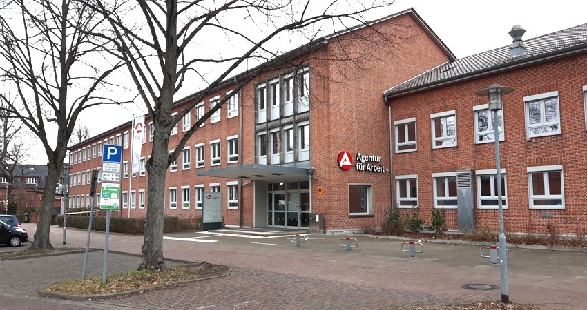 Agentur für Arbeit, Lüneburg. Foto: Lüne-Blog.