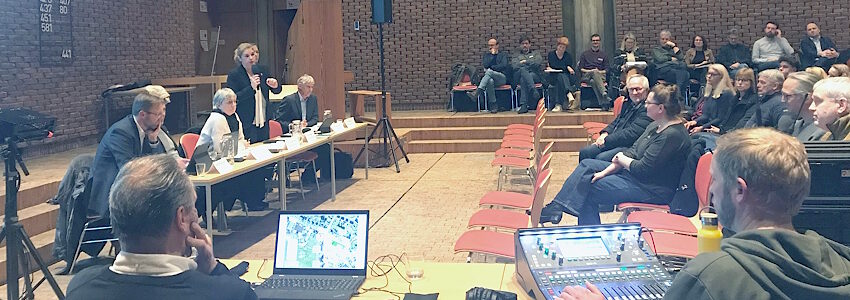 Bürgerversammlung Kita Neu Hagen, 24.01.2023. Foto: Hansestadt Lüneburg.