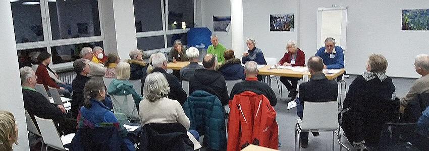 Gründungstreffen des Vereins Unser Wasser, 30.01.2023, Foto: BI Unser Wasser.
