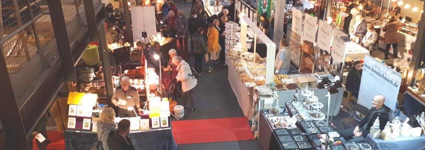 Handgemacht Markt in Uelzen, 4./5. März 2023. Foto: Handgemacht-Märkte für KunstHandwerk & Kurioses Ingrid Berkau.