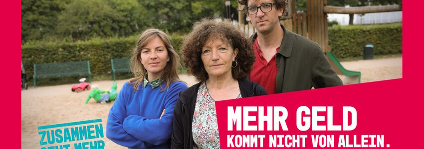 #ZusammenGehtMehr - Warnstreiks am 21.02.2023. Grafik: Ver.di