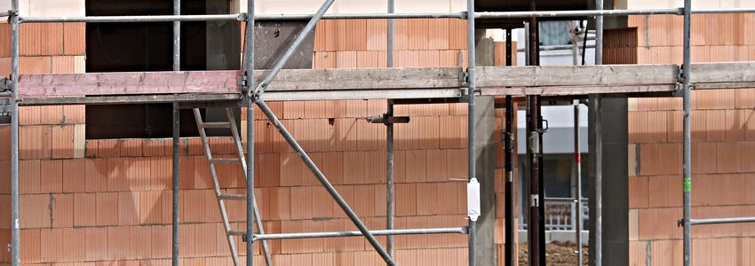 Baustelle, Haus. Foto: Manfred Richter, Pixabay.