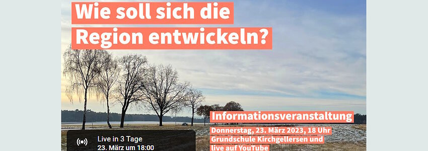 Infoveranstaltung Samtgemeinde Gellersen zum Regionalen Raumordnungsprogramm. Grafik: Samtgemeinde Gellersen.