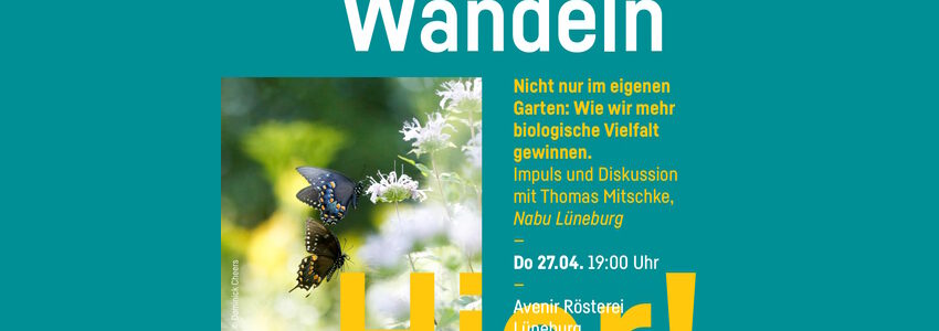 KlimaWandelnHier. Sharepic. Veranstaltung am 27.04.2023.