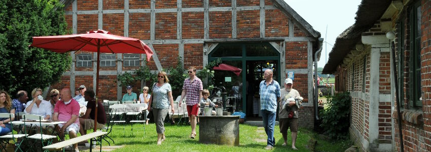 Elises Hofcafé im Museumsbauernhof Wennerstorf. Foto: Freilandmuseum Kiekeberg.