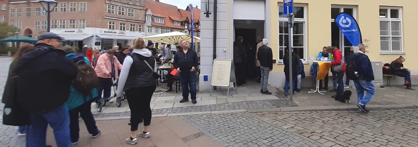 Foto: Lüne-Blog. Ein voller Erfolg: Das Inklusionsfest am 5. Mai 2023 in der DÜNE.