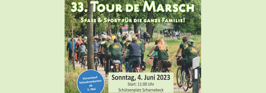 Tour de Marsch am 4. Juni 2023. Foto: Samtgemeinde Scharnebeck.