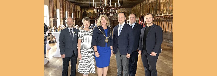 30 jahre Städtepartnerschaft Lüneburg-Tartu. Foto: Hansestadt Lüneburg.