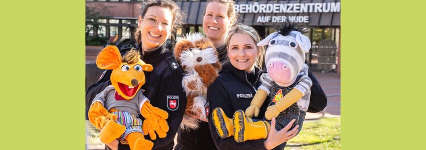 Präventionspuppenbühne. Foto: Polizeidirektion Lüneburg.