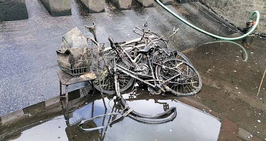 Räumgut im Wehr Lüchow. Foto: NLWKN.