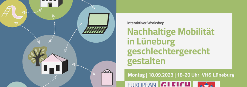 Workshop geschlechtergerechte Mobilität, 18.09.2023. Grafik: Hansestadt Lüneburg.