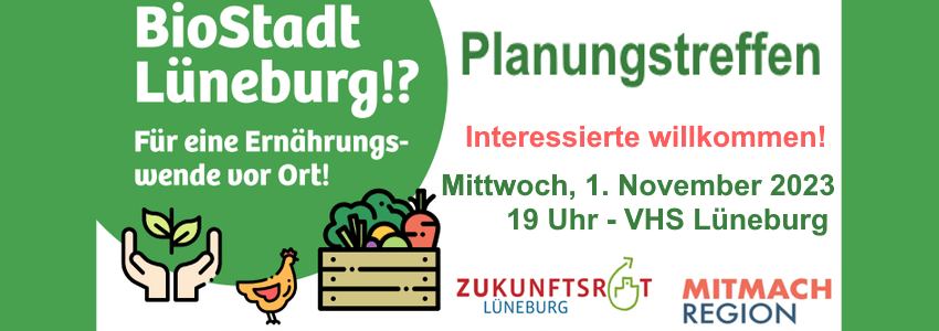 BioStadt Lüneburg - Planungstreffen November 2022. Grafik: Zukunftsrat Lüneburg (angepasst).