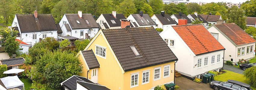 Einfamilienhäuser. Foto: Anna-Lisa, Pixabay.