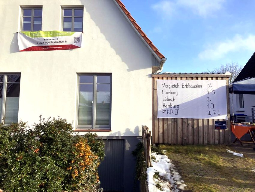 Haus von Betroffenen in Lüneburg. Foto: Erbbau_Lüneburg.