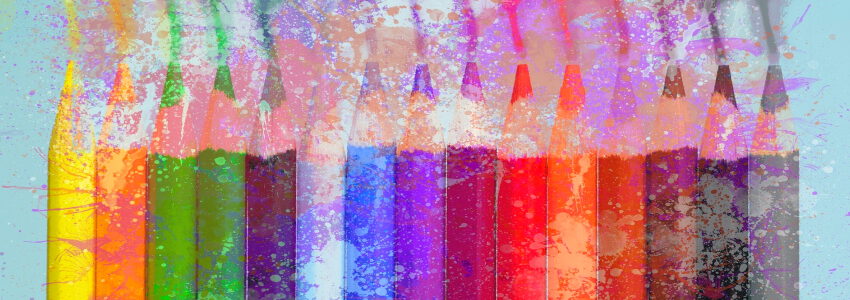 Farben und Farbstifte. Foto: No-longer-here, Pixabay.