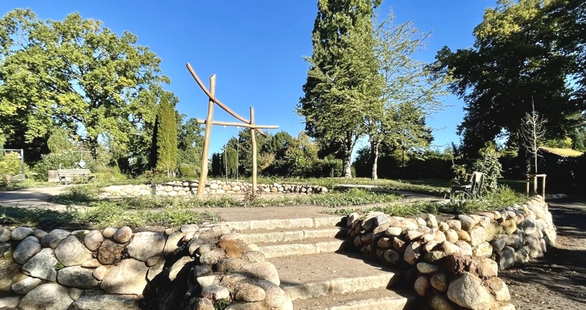 Himmesgarten im Michaelisfriedhof. Foto: Hansestadt Lüneburg.