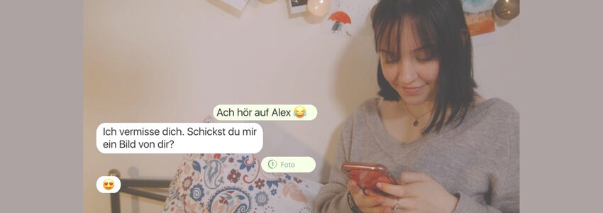 Präventionskampagne des Lüneburger Kriminalpräventionsrats zum Thema "Sexting".