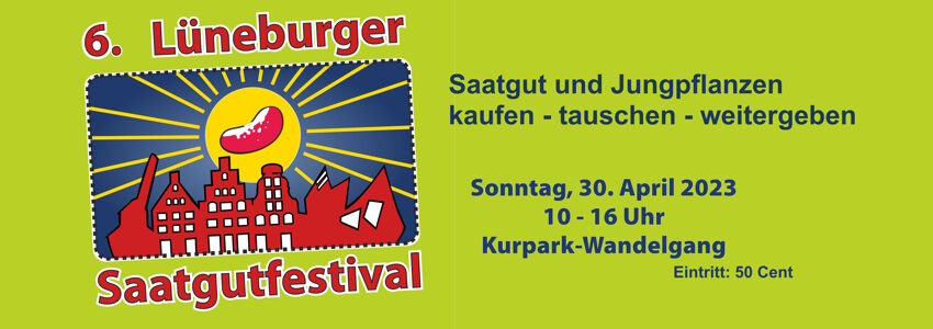 Lüneburger Saatgutfestival - Sharepic.