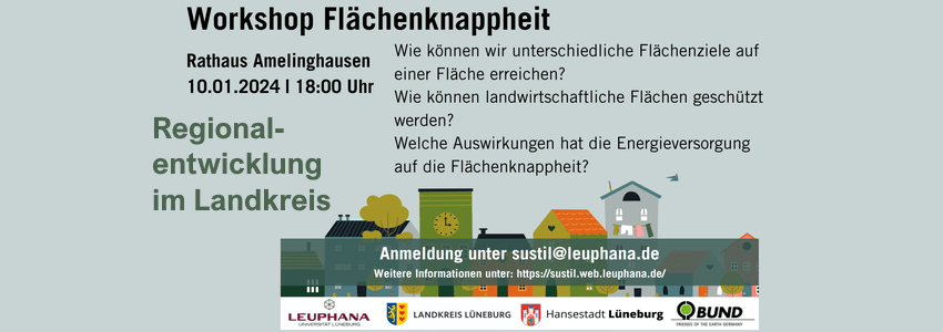 Veranstaltungsreihe Innenentwicklung. Sharepic.