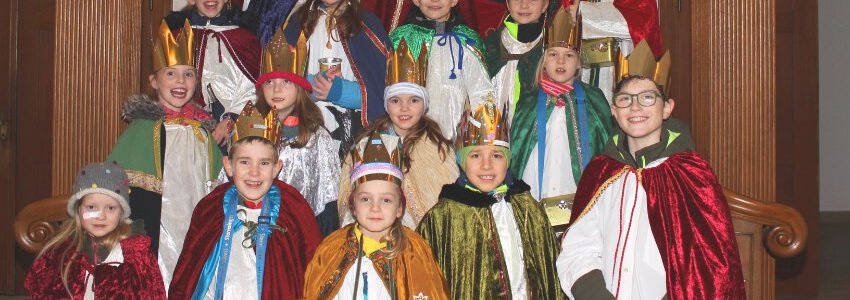 Sternsinger 2024. Foto: Landkreis Lüneburg.